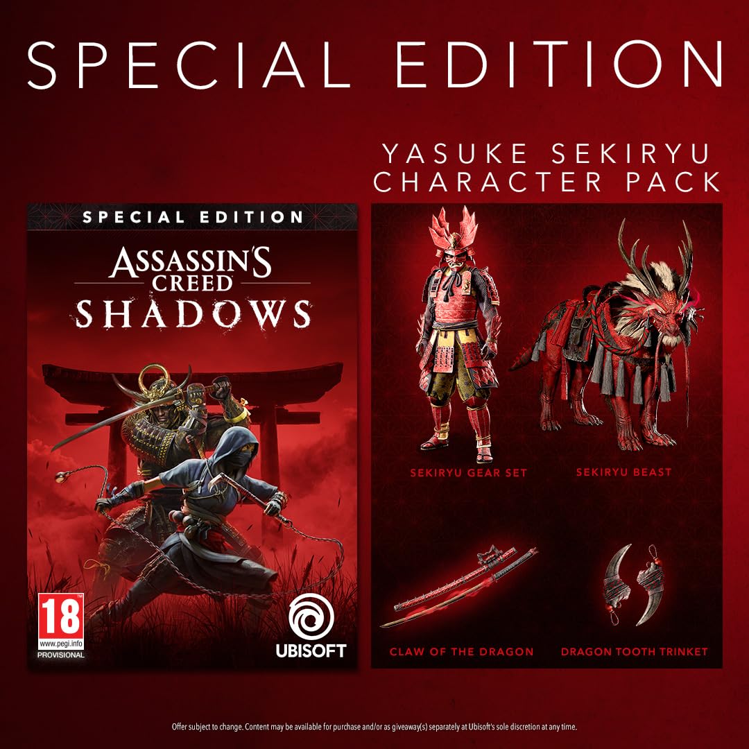 PS5 Assassin's Creed Shadows Special Edition R3