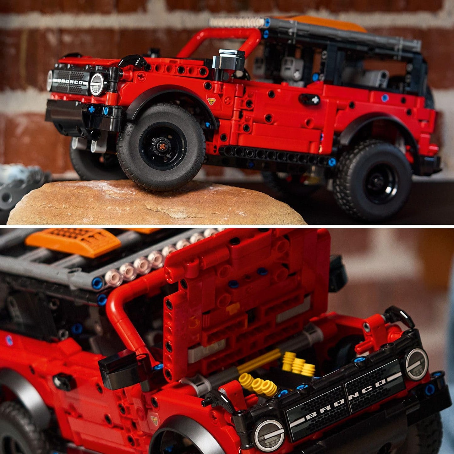 LEGO Technic Ford Bronco SUV 42213 – 9 Yaş ve Üzeri Araç Seven Çocuklar İçin STEM Odaklı Model Araba Oyuncak Yapım Seti, Araba Tutkunlarına Yaratıcı Hediye Fikri ve Eğitici Oyun Deneyimi (943 Parça)