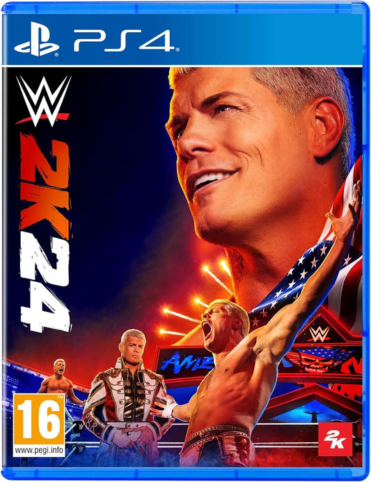 WWE 2K243 PS4 Standard Edition Smack Down 2024 W2k24 Take 2