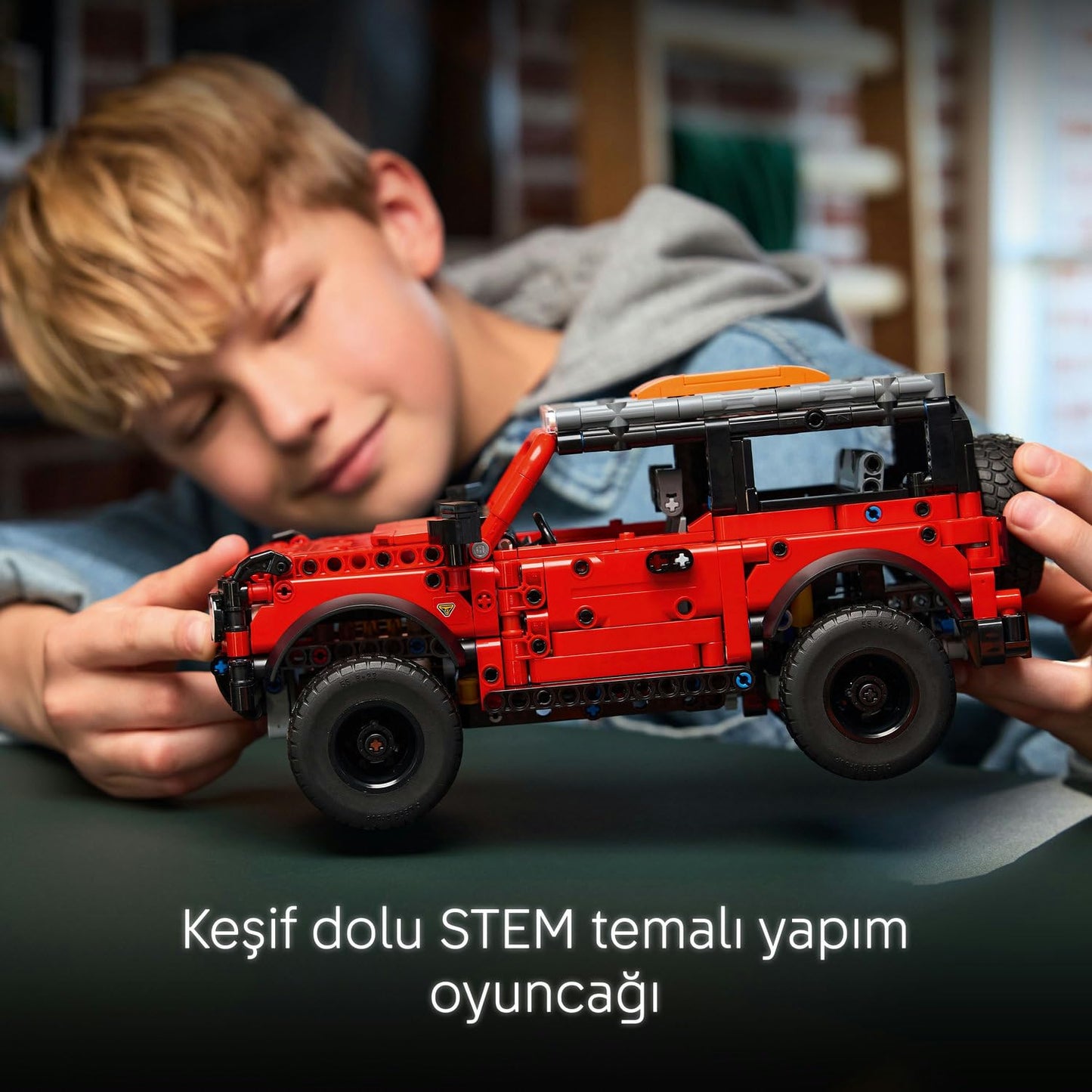 LEGO Technic Ford Bronco SUV 42213 – 9 Yaş ve Üzeri Araç Seven Çocuklar İçin STEM Odaklı Model Araba Oyuncak Yapım Seti, Araba Tutkunlarına Yaratıcı Hediye Fikri ve Eğitici Oyun Deneyimi (943 Parça)