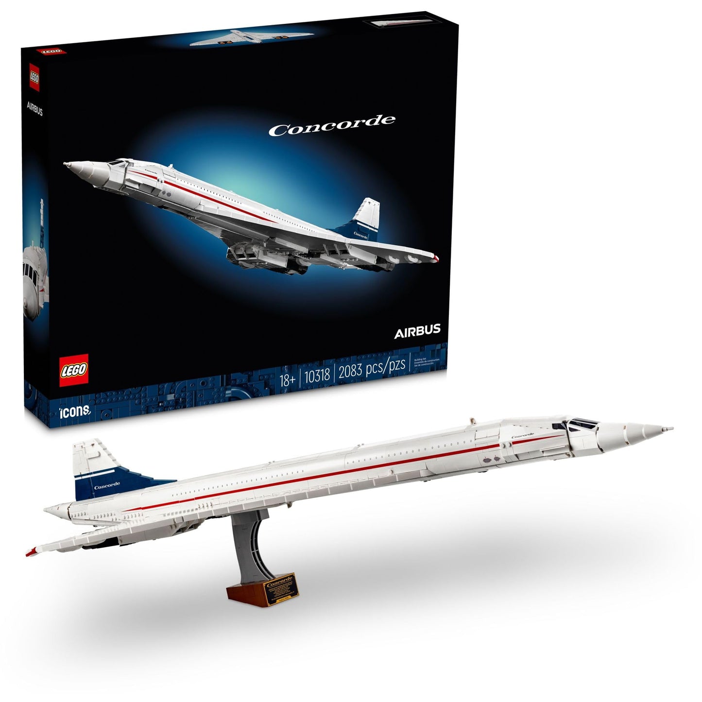 Lego Icons 10318 Concorde (2083 Parça)