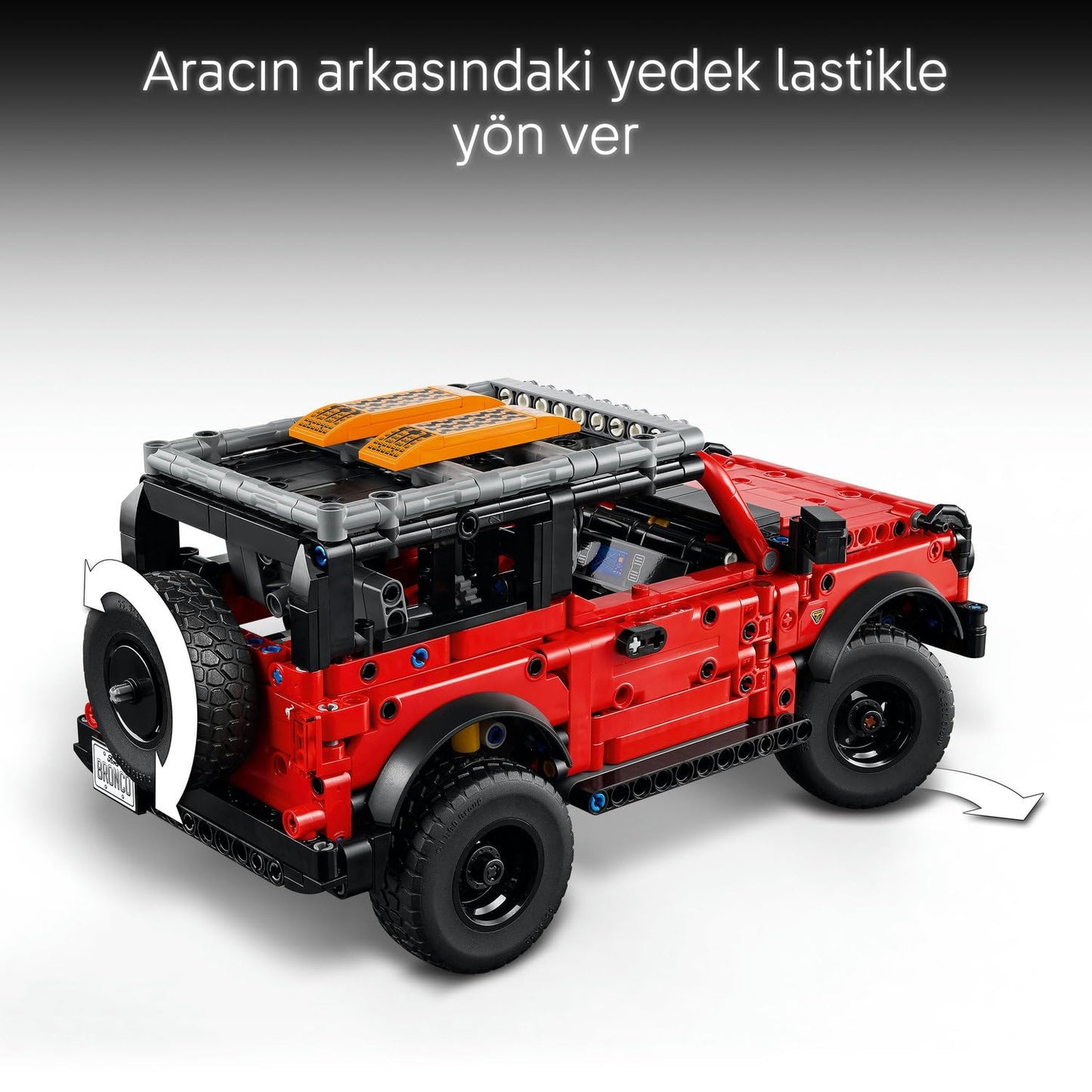 LEGO Technic Ford Bronco SUV 42213 – 9 Yaş ve Üzeri Araç Seven Çocuklar İçin STEM Odaklı Model Araba Oyuncak Yapım Seti, Araba Tutkunlarına Yaratıcı Hediye Fikri ve Eğitici Oyun Deneyimi (943 Parça)