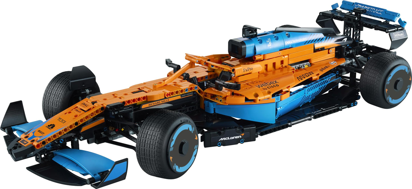 LEGO® Technic McLaren Formula 1™ Yarış Arabası 42141 - Araba Seven Yetişkinler İçin Model Yapım Seti (1432 Parça)