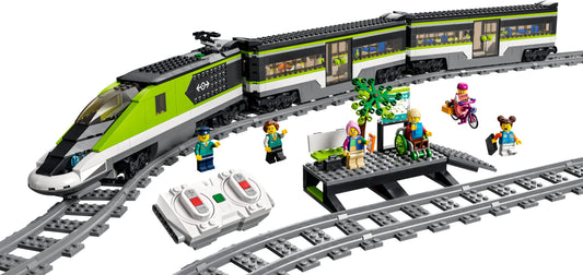 LEGO® City Ekspres Yolcu Treni 60337-7 Yaş ve Üzeri Çocuklar için Powered Up Teknolojili Oyuncak Tren Yapım Seti (764 Parça)