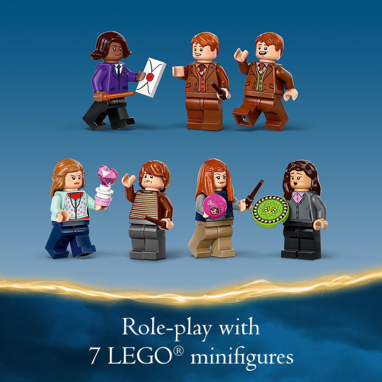 LEGO Lego® Harry Potter Tm Diagon Yolu: Weasley Büyücü Şakaları 76422-8 Yaş ve Üzeri Çocuklar Için Koleksiyonluk Yaratıcı Oyuncak Yapım Seti (834 Parça)