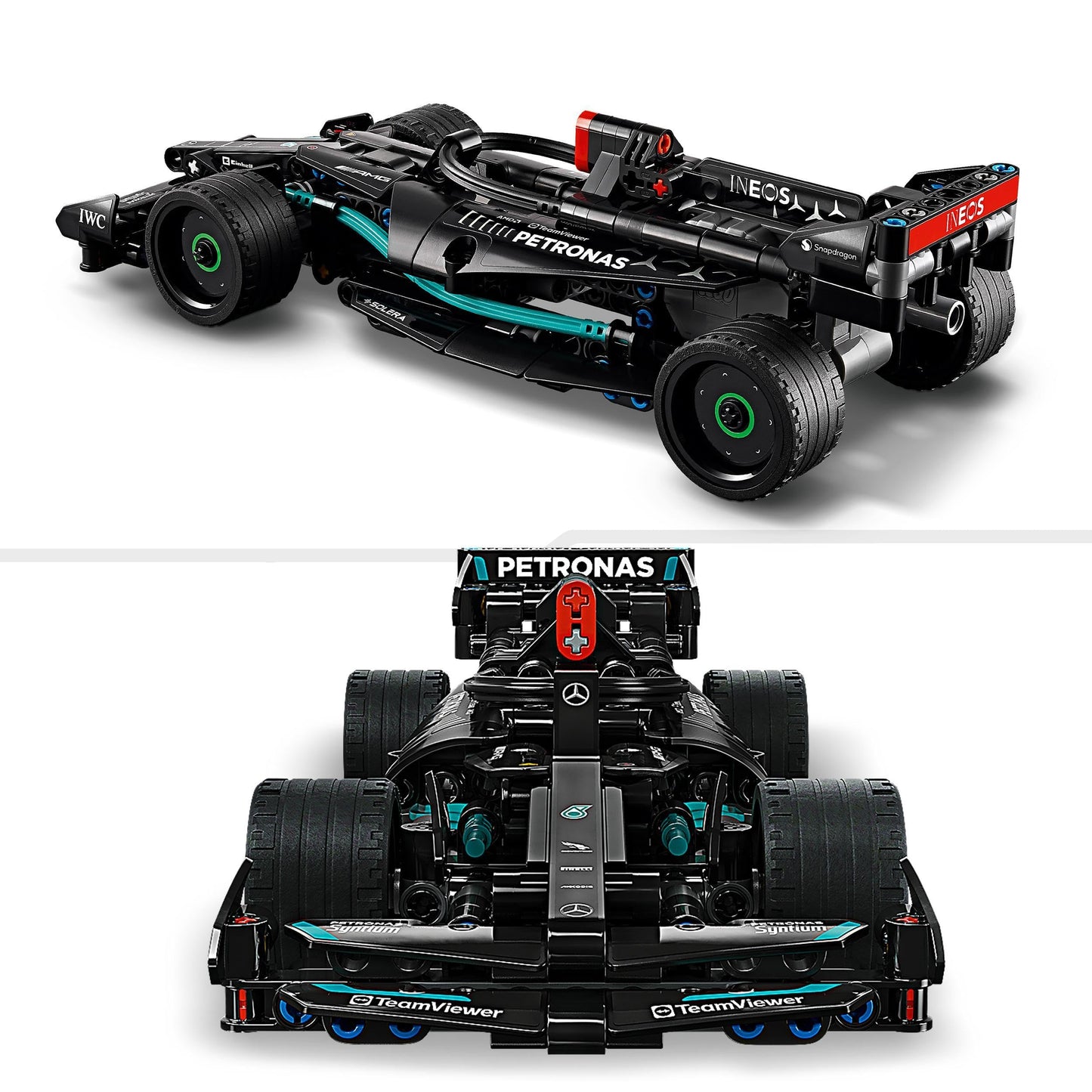 LEGO Technic Mercedes-AMG F1 W14 E Performance Pull-Back 42165-7 Yaş ve Üzeri Çocuklar için Koleksiyonluk Yaratıcı Yarış Arabası Model Yapım Seti (240 Parça)