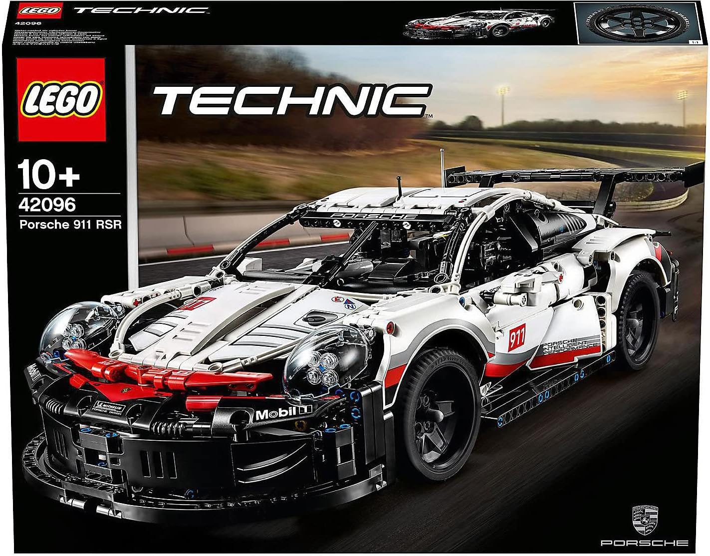 LEGO Technic Porsche 911 RSR 42096 Yapım Kiti (1580 Parça)