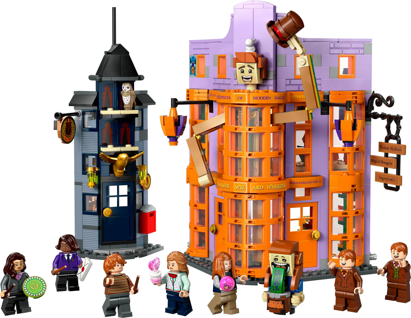 LEGO Lego® Harry Potter Tm Diagon Yolu: Weasley Büyücü Şakaları 76422-8 Yaş ve Üzeri Çocuklar Için Koleksiyonluk Yaratıcı Oyuncak Yapım Seti (834 Parça)