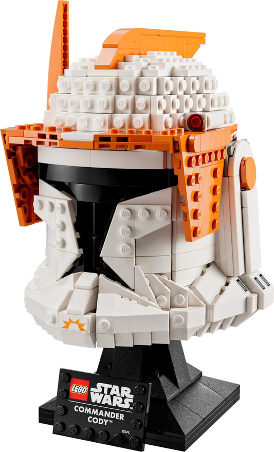 LEGO Star Wars Klon Komutanı Cody Kaskı 75350 - Yetişkinler İçin Koleksiyonluk Sergileme Modeli Yapım Seti (776 Parça)
