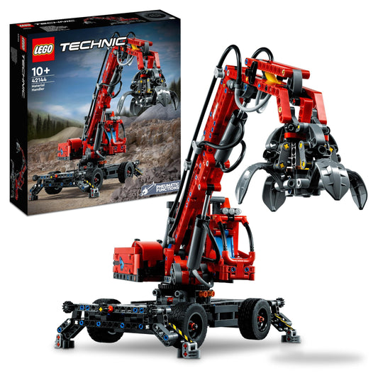 LEGO® Technic Malzeme Elleçleyici 42144-10 Yaş ve Üzeri İnşaat Oyuncaklarını Seven Çocuklar için Model Yapım Seti (835 Parça)