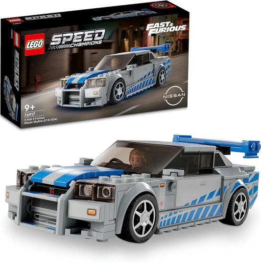 LEGO® Speed Champions Daha Hızlı Daha Öfkeli Nissan Skyline GT-R (R34) 76917