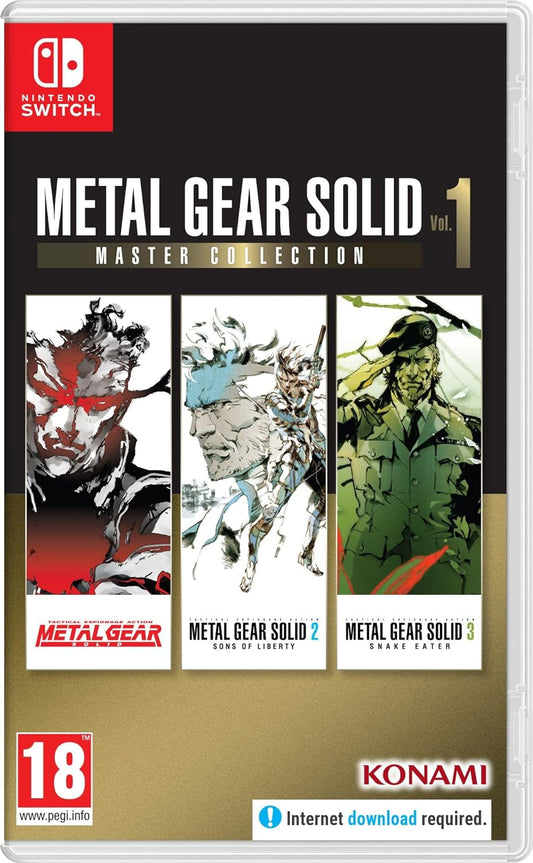 Metal Gear Solid Master Collection switch oyun