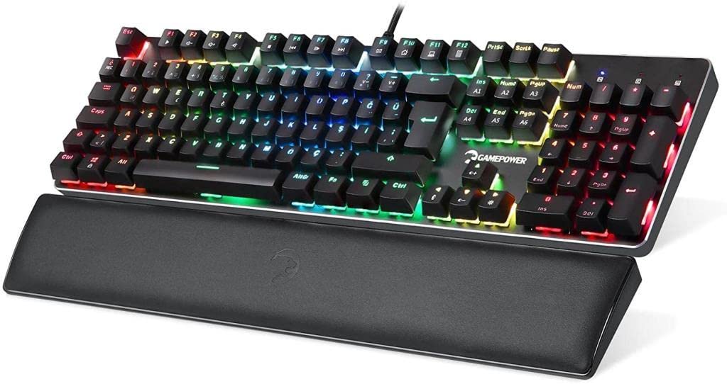 Gamepower OGRE RGB Mechanical Gaming Keyboard - Red Switch