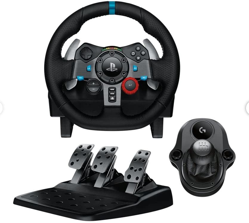 Logitech G29 + Shifter Driving Force oyuncu direksiyon Seti teşhir