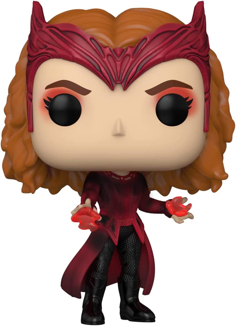 Funko Pop Figure: Marvel: Doctor Strange Multiverse Of Madness - Scarlet Witch, Multicolor