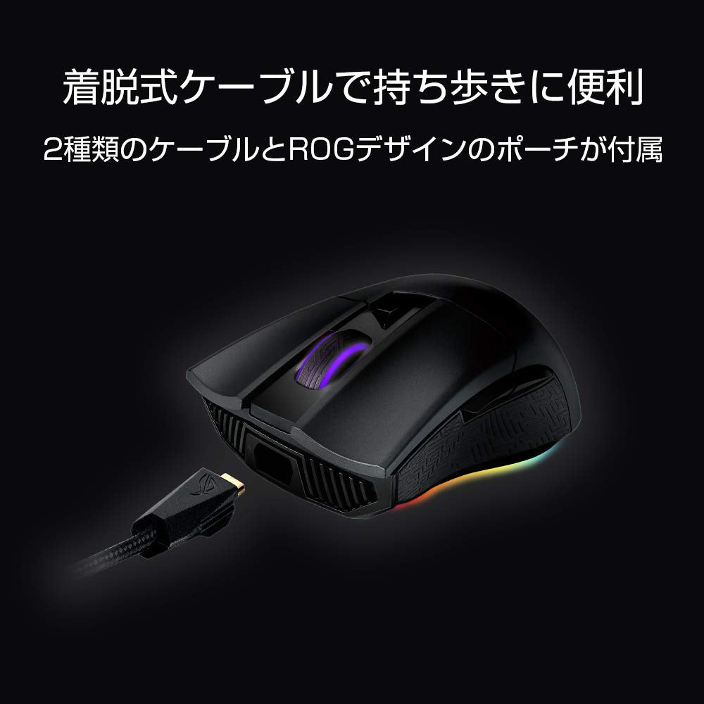 Asus ROG Gladius II Origin PC Mouse, PC/Mac, 2 Ways