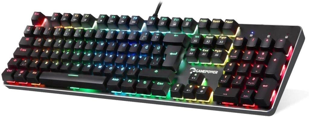 Gamepower OGRE RGB Mekanik Oyun Klavyesi - Red Switch