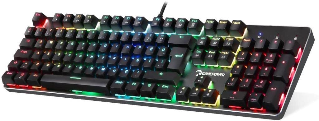 Gamepower OGRE RGB Mekanik Oyun Klavyesi - Red Switch