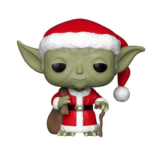 Funko POP Star Wars Holiday Santa Yoda Figür