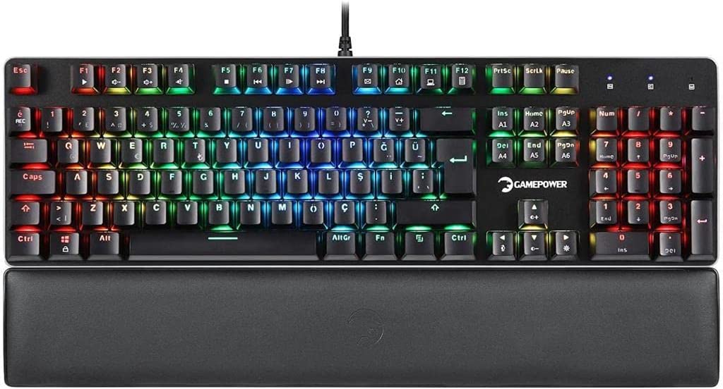 Gamepower OGRE RGB Mechanical Gaming Keyboard - Red Switch