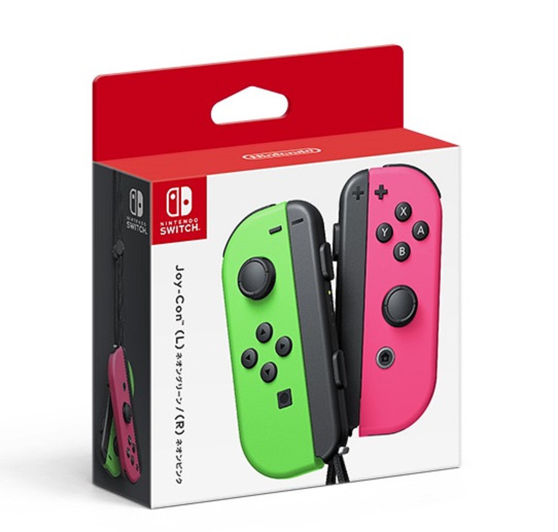 Nintendo Switch Joy-Controller Set Yeşil, Pembe Oyun Padi Nintendo Anahtarı