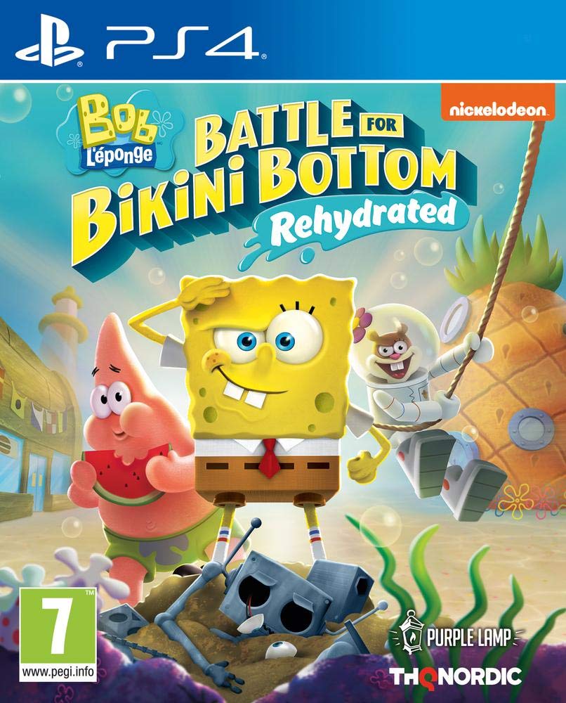 Spongebob Squarepants: Battle For Bikini Bottom - Rehydrated PS4 Game