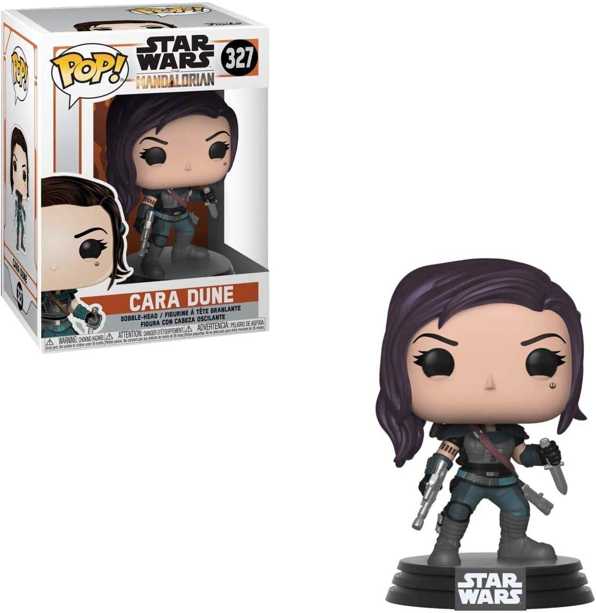 Funko Fgr-POP Star Wars, Mandalorian, Cara Dune Figure