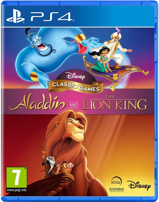 Disney Classic Games Aladdin and The Lion King PS4 Game