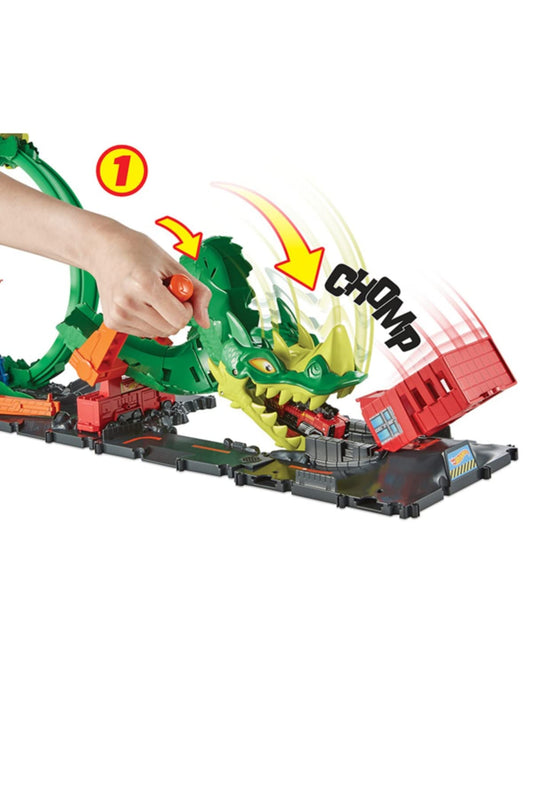 Hot Wheels Ejderha ile Mücadele Pisti, 5 yaş ve üzeri, HDP03