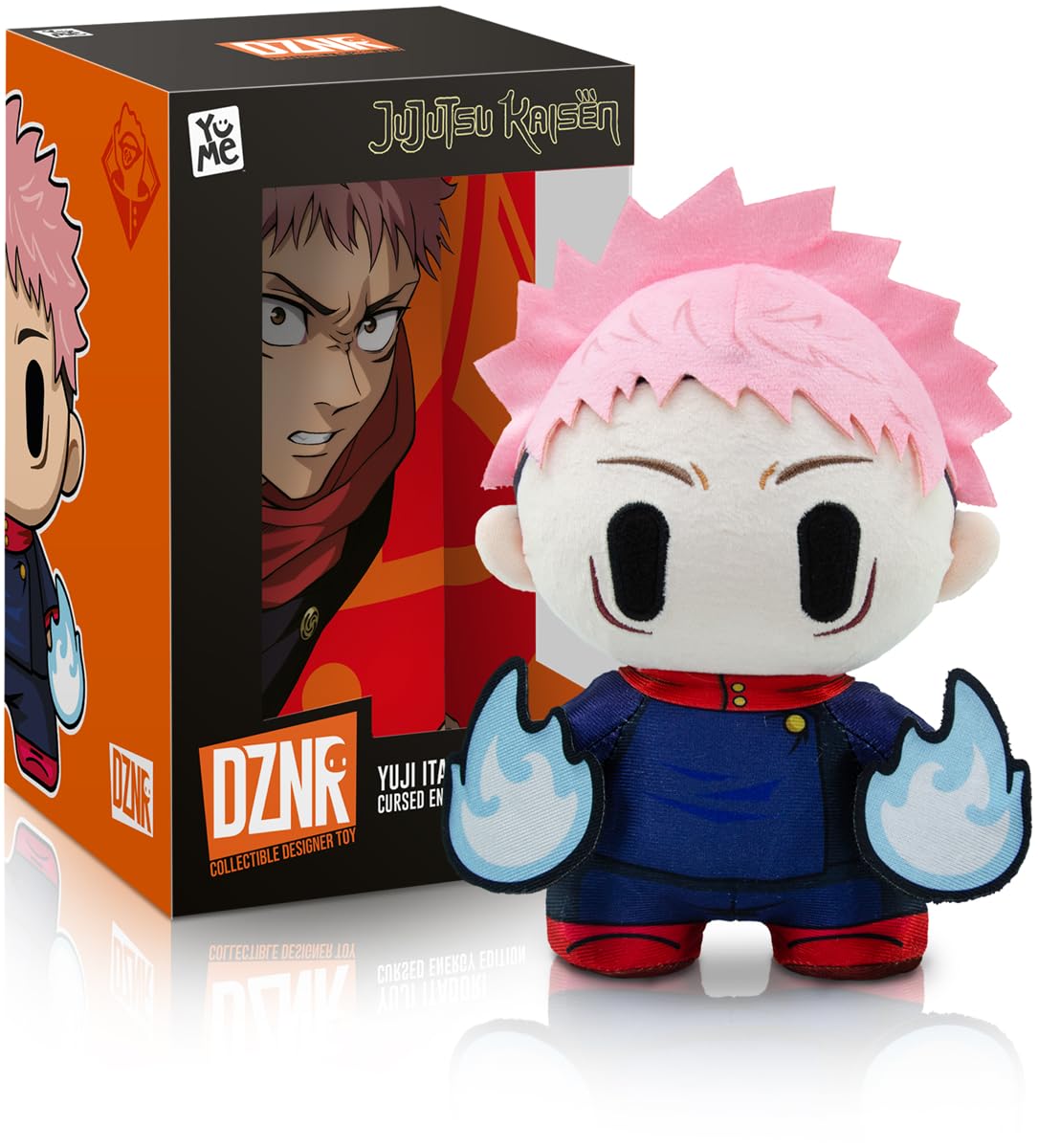 Jujutsu Kaisen Yuji Itadori Unisex Pelüş Figür Çok Renkli Polyester Anime, Fan-Merch, TV Diziler