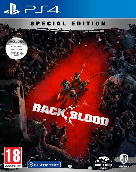 BACK 4 BLOOD STEELBOOK PS4 GAME