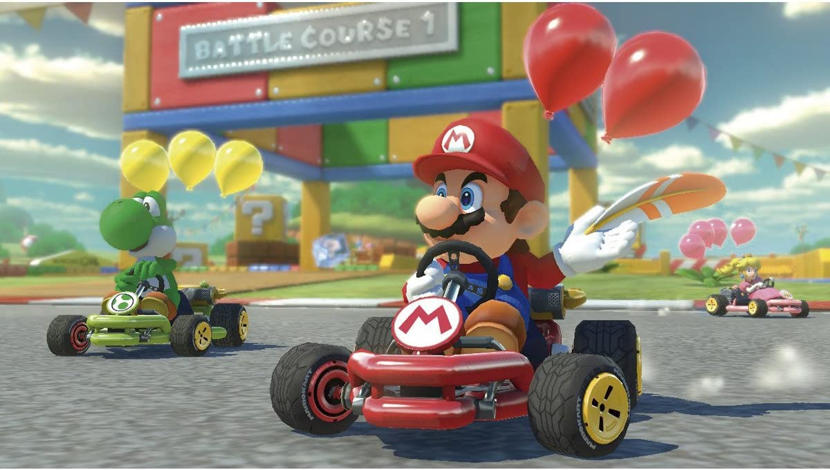 Nintendo switch console 32GB Gray + Mario Kart 8 Deluxe