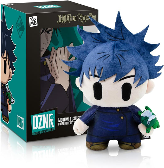 Jujutsu Kaisen Megumi Fushiguro Unisex Pelüş Figür Çok Renkli Polyester Anime, Fan-Merch, TV Dizileri