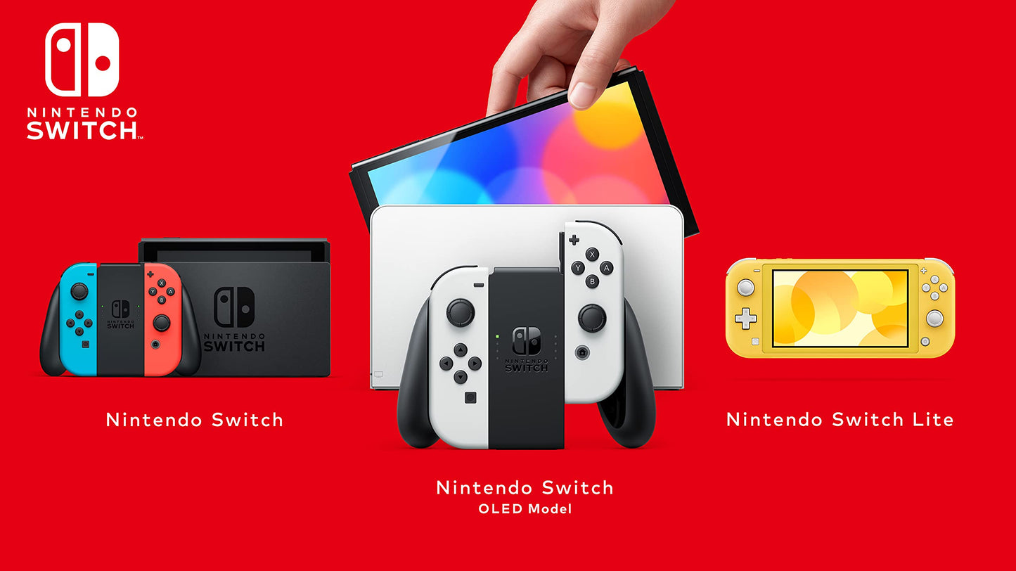 Nintendo Switch Konsol OLED Model - White + zelda switch oyun