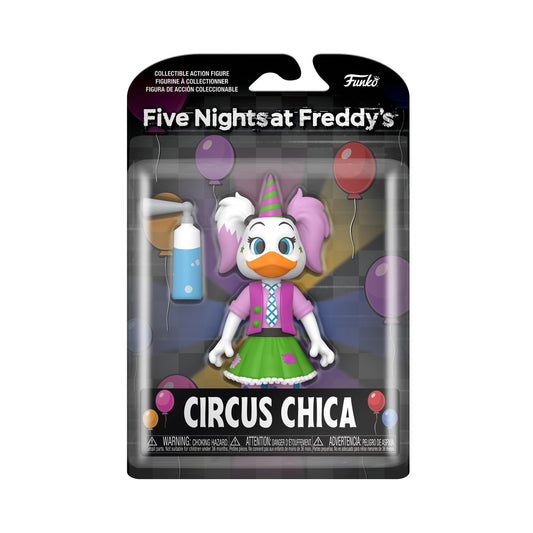Funko Aksiyon Figürü: Five Nights at Freddy's (FNAF) SB - Sirk Chica The Chicken - Koleksiyon Parçası - Hediye Fikri - Resmi Ticari Ürün - Erkek Çocuklar, Kızlar, Çocuklar ve Yetişkinler için - Video
