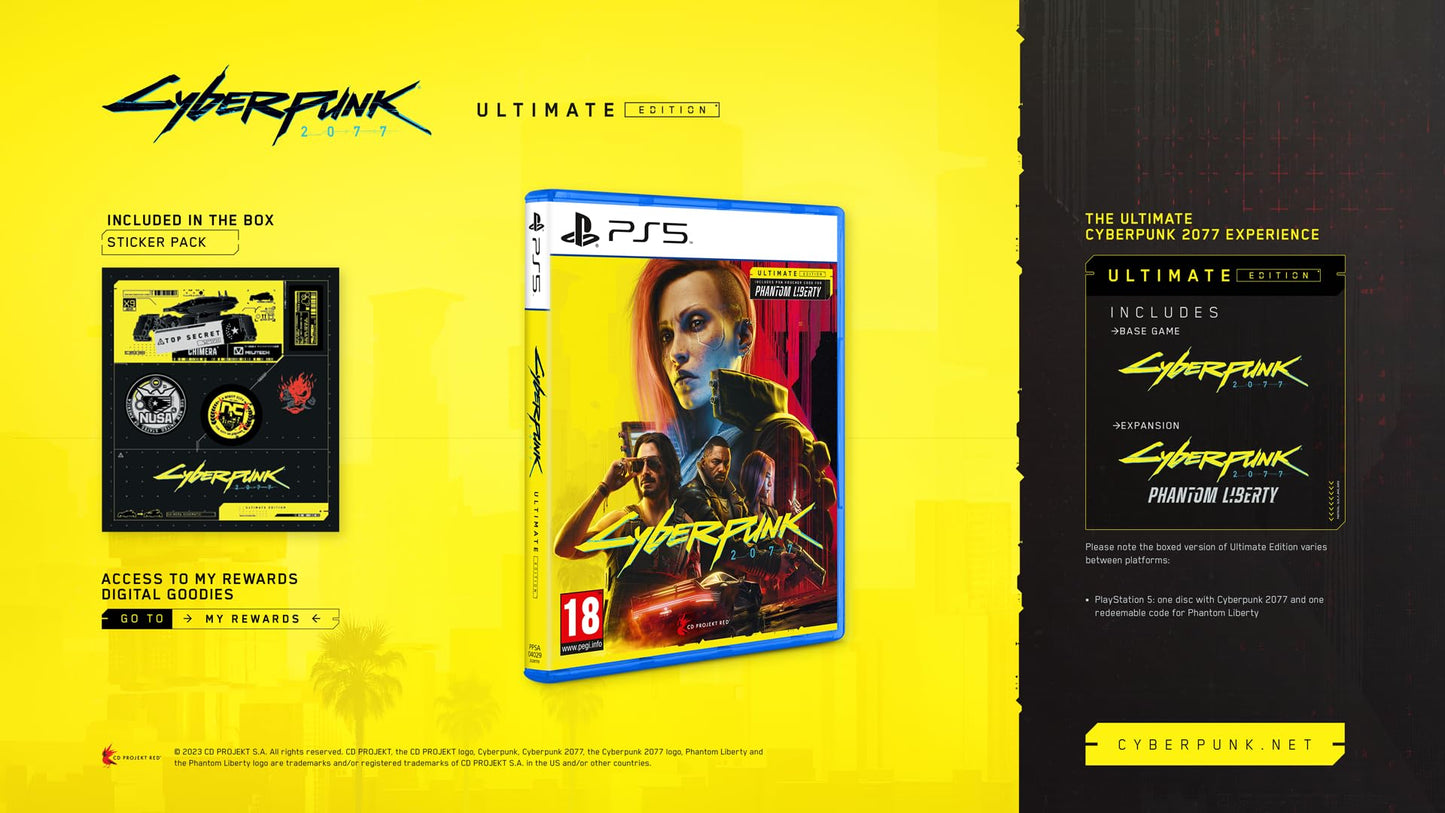 Cyberpunk 2077 Ultimate Edition ps5