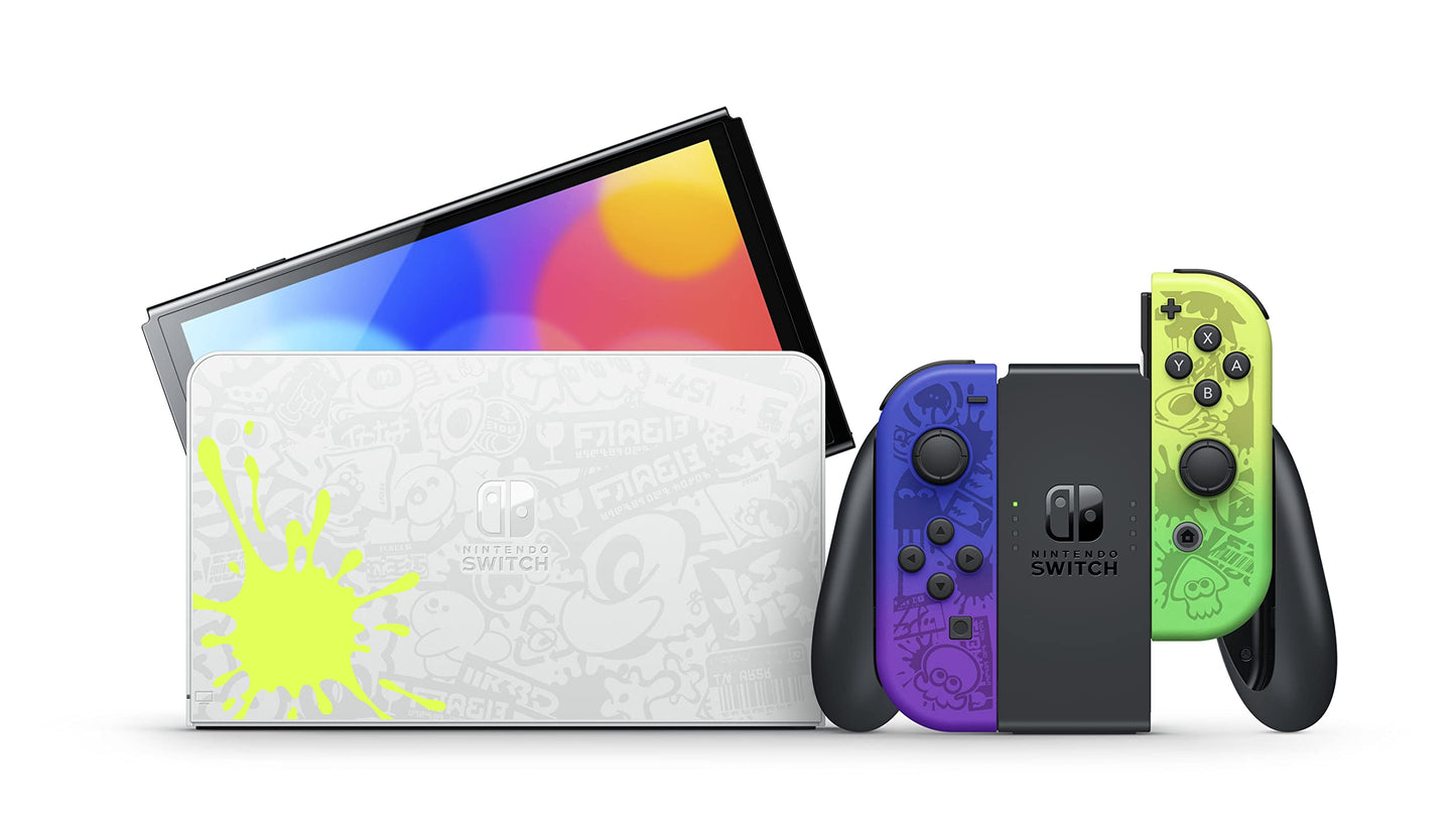 Nintendo Switch OLED Model Konsol Splatoon 3 Edition Resmi Türkiye Garantili