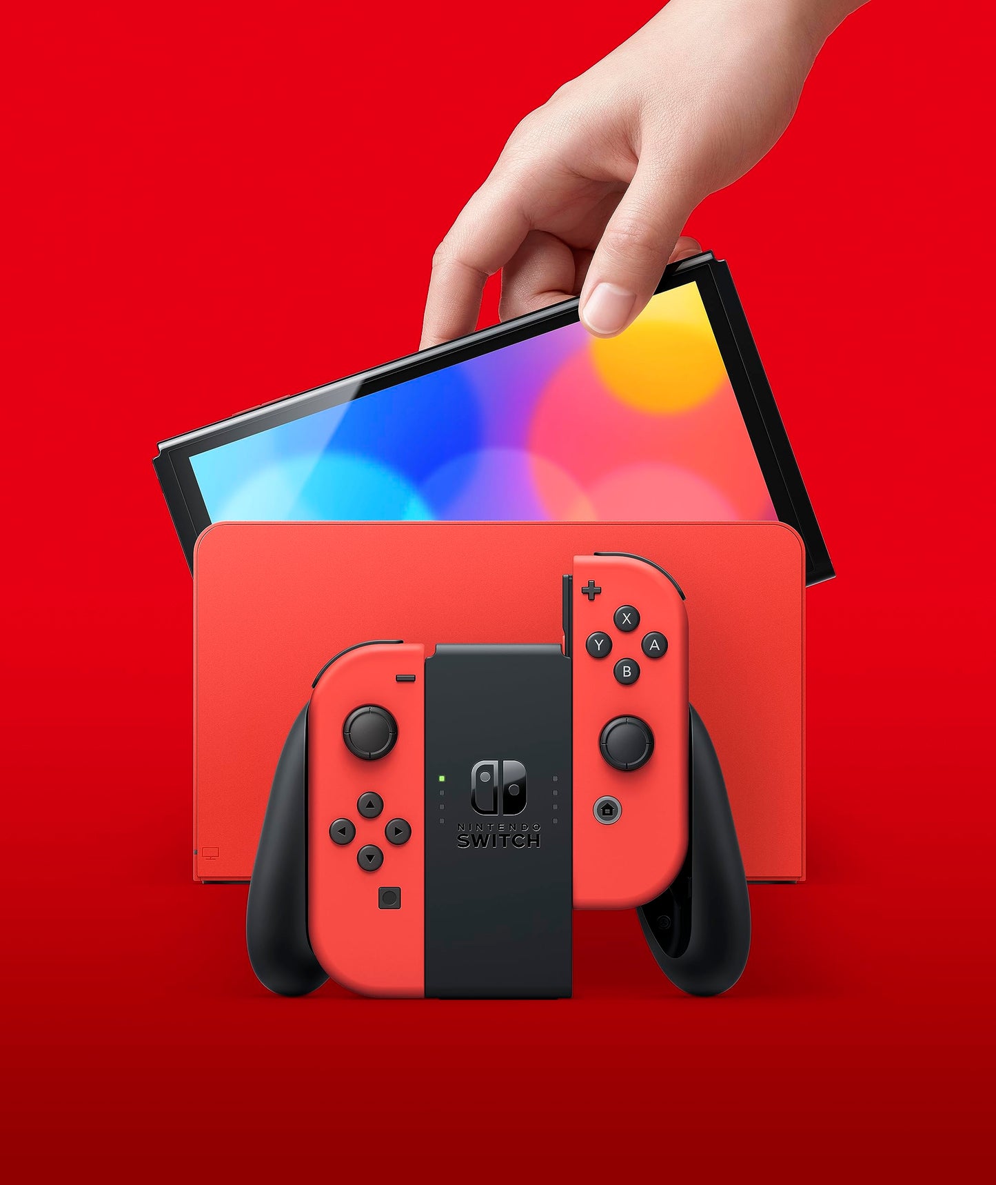 Nintendo Switch - OLED Model Mario Kırmızı (Distribütür Garantli)