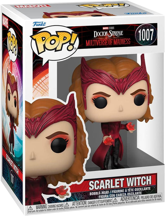 Funko Pop Figure: Marvel: Doctor Strange Multiverse Of Madness - Scarlet Witch, Multicolor