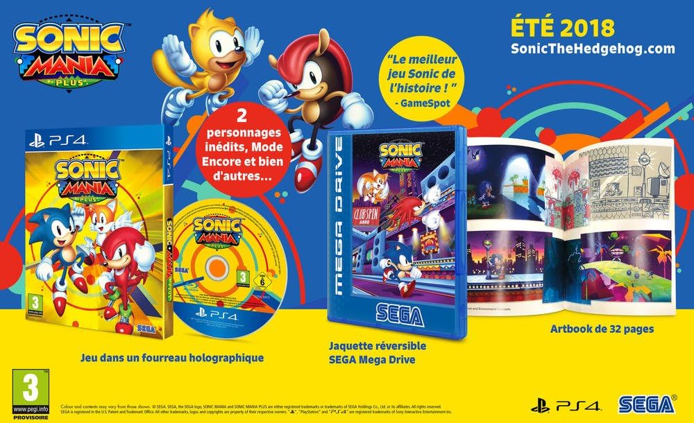 Sonic Mania Plus - PlayStation 4