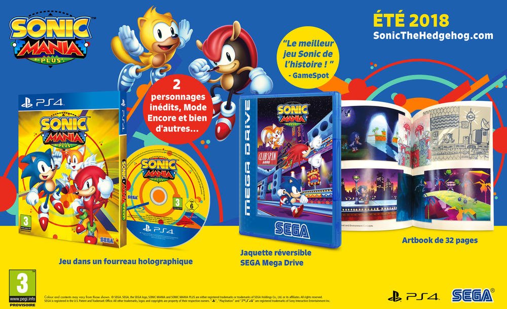 Sonic Mania Plus - PlayStation 4