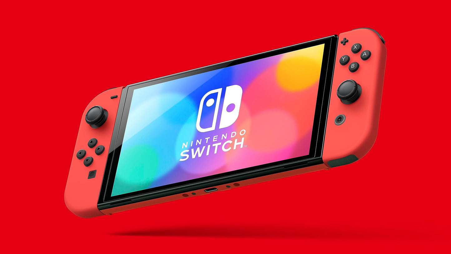 Nintendo Switch - OLED Model Mario Kırmızı (Distribütür Garantli)