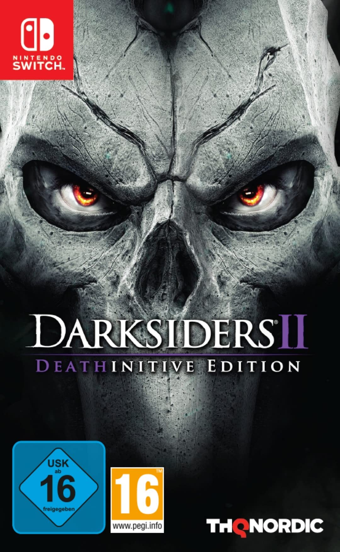 THQ Darksiders II - Deathinitive Edition, Switch video game Nintendo Switch Definitive - THQ Darksiders II - Deathinitive Edition, Switch, Nintendo Switch, Aksiyon, T (gençlik)