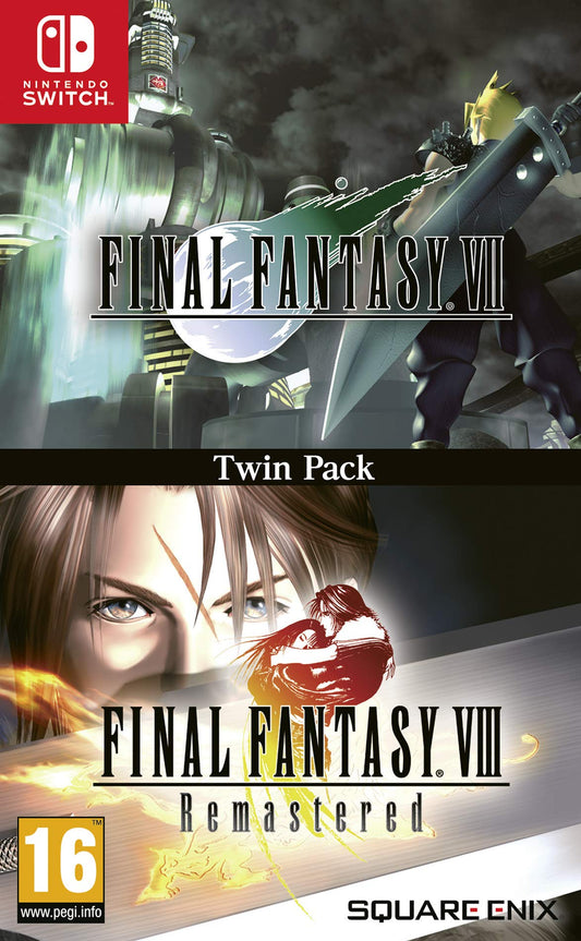 Final Fantasy VII & Final Fantasy VIII Remastered Twin Pack