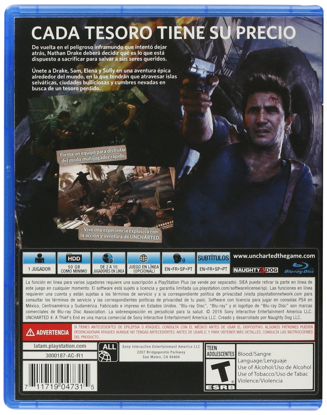 UNCHARTED 4 (SIFIR ÜRÜN) PLAYSTATION 4 ORIJINAL PS4 OYUNU (TÜRKÇE