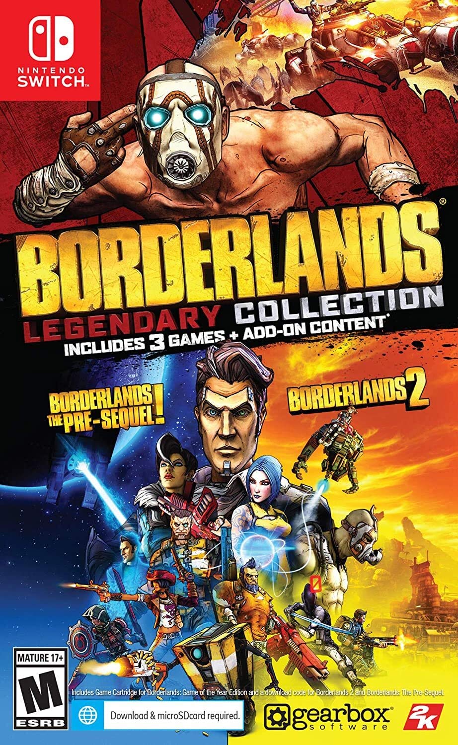 Borderlands Legendary Collection for Nintendo Switch kodu