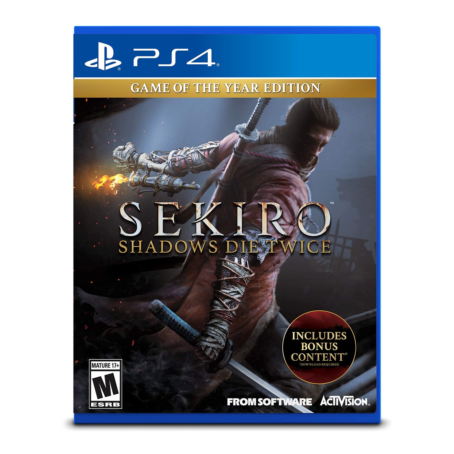 Sekiro Shadows Die Twice Ps4 Oyun