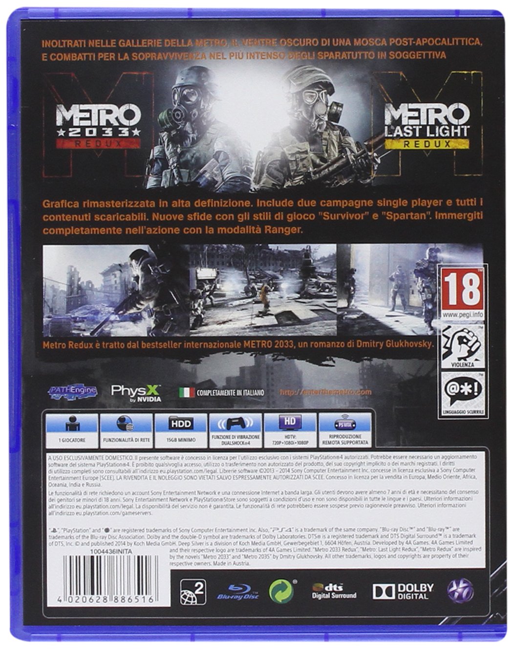 Metro Redux [PAL ITA]