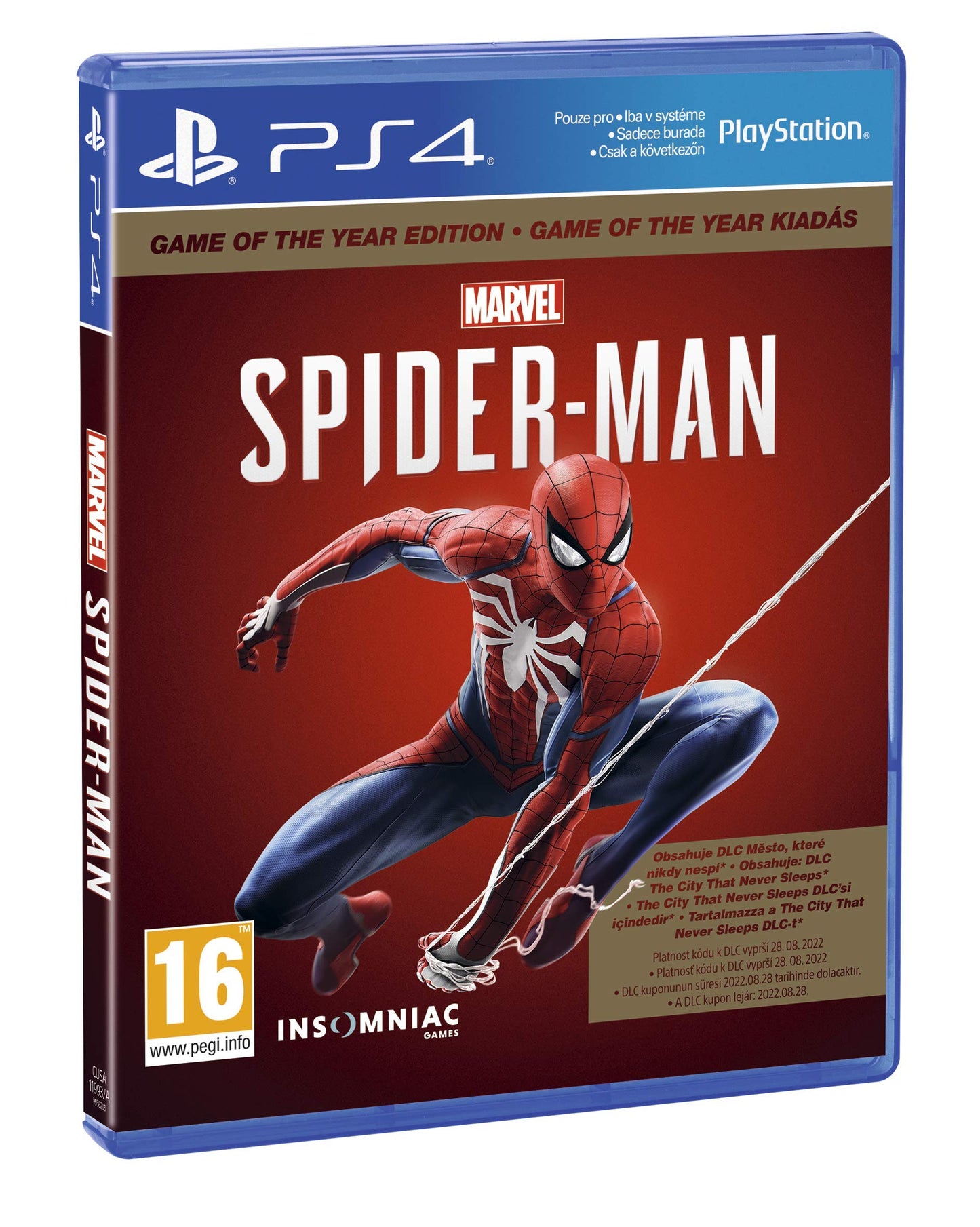 Marvel's Spider-Man Game of The Year Edition (Sony Eurasia Guaranteed)