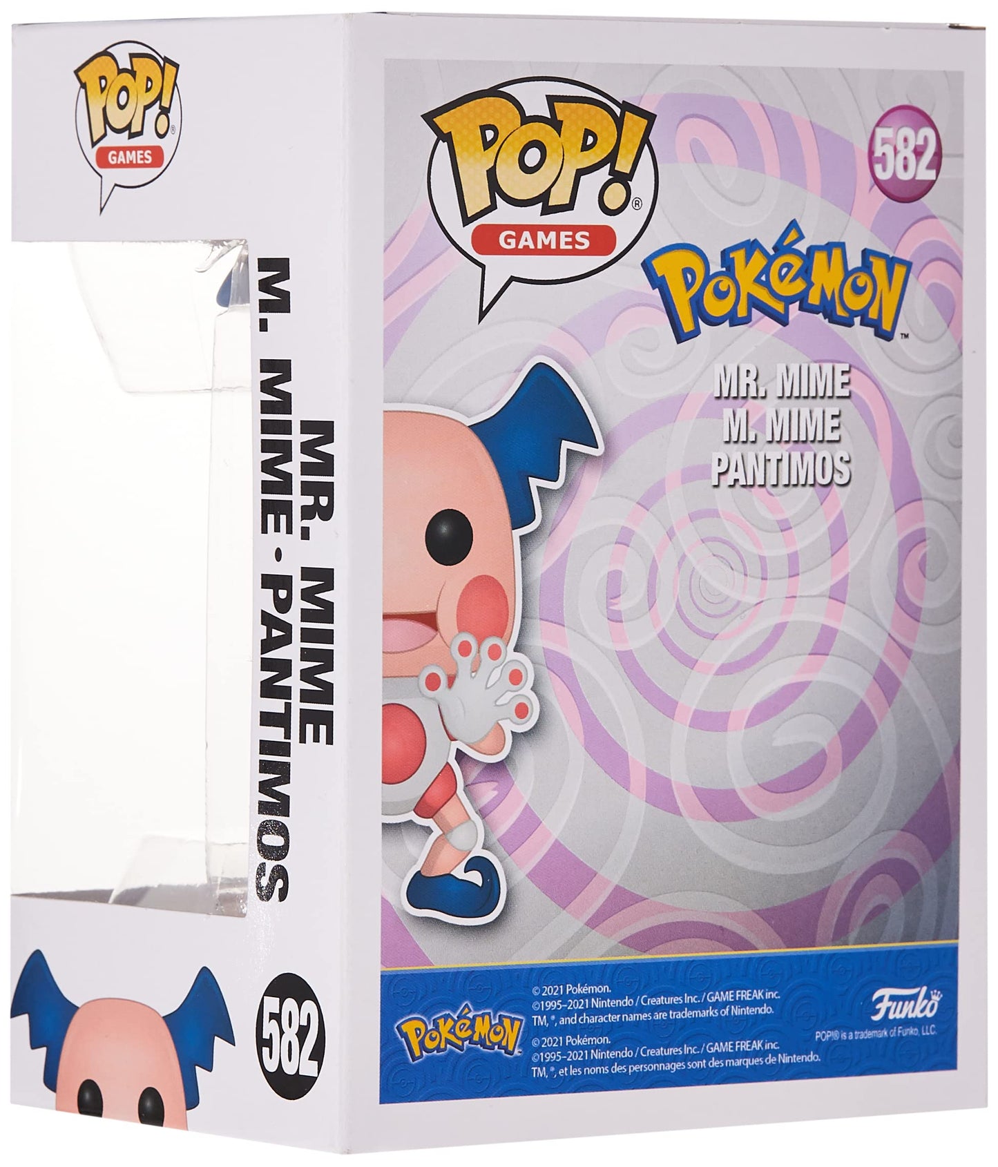 Funko Pop Figure: Games: Pokemon - Mr. Mime (EMEA)